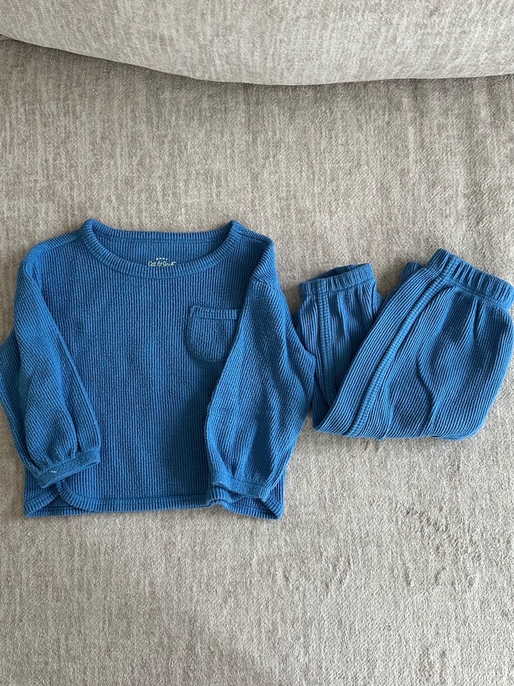 Cat & Jack Ribbed Lounge Set - 12m